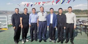 中國黃河文化經(jīng)濟(jì)發(fā)展研究會(huì)何光暐會(huì)長一行赴我市考察交流，與文旅集團(tuán)達(dá)成戰(zhàn)略合作